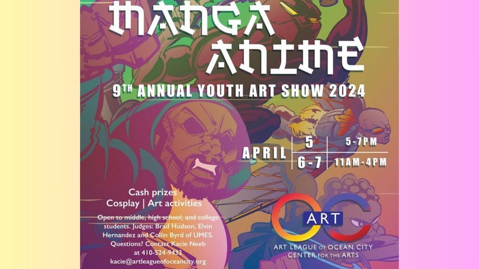 Manga & Anime Youth Art Show 2024
