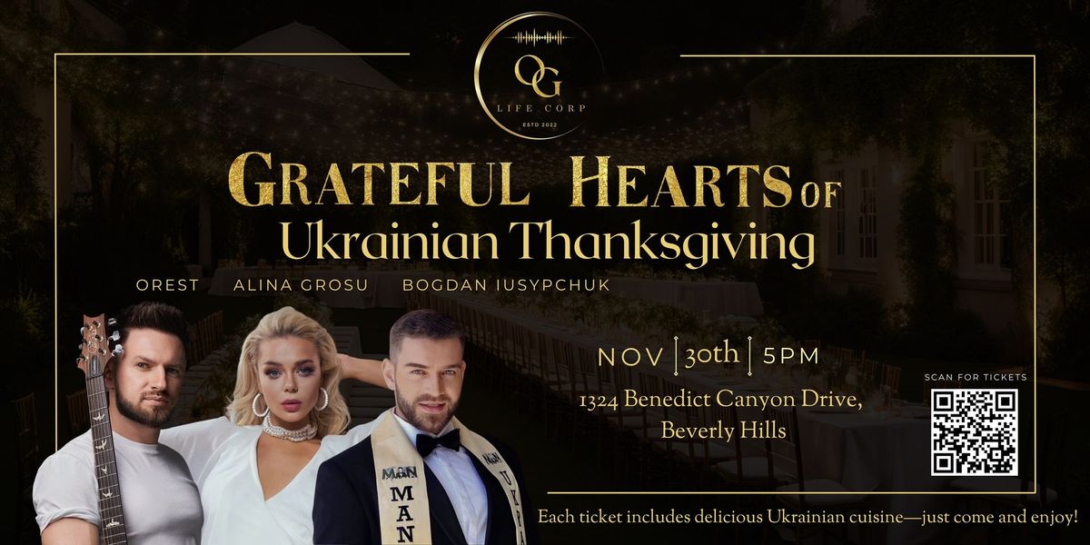 GREATFUL HEARTS of UKRAINIAN THANKSGIVING