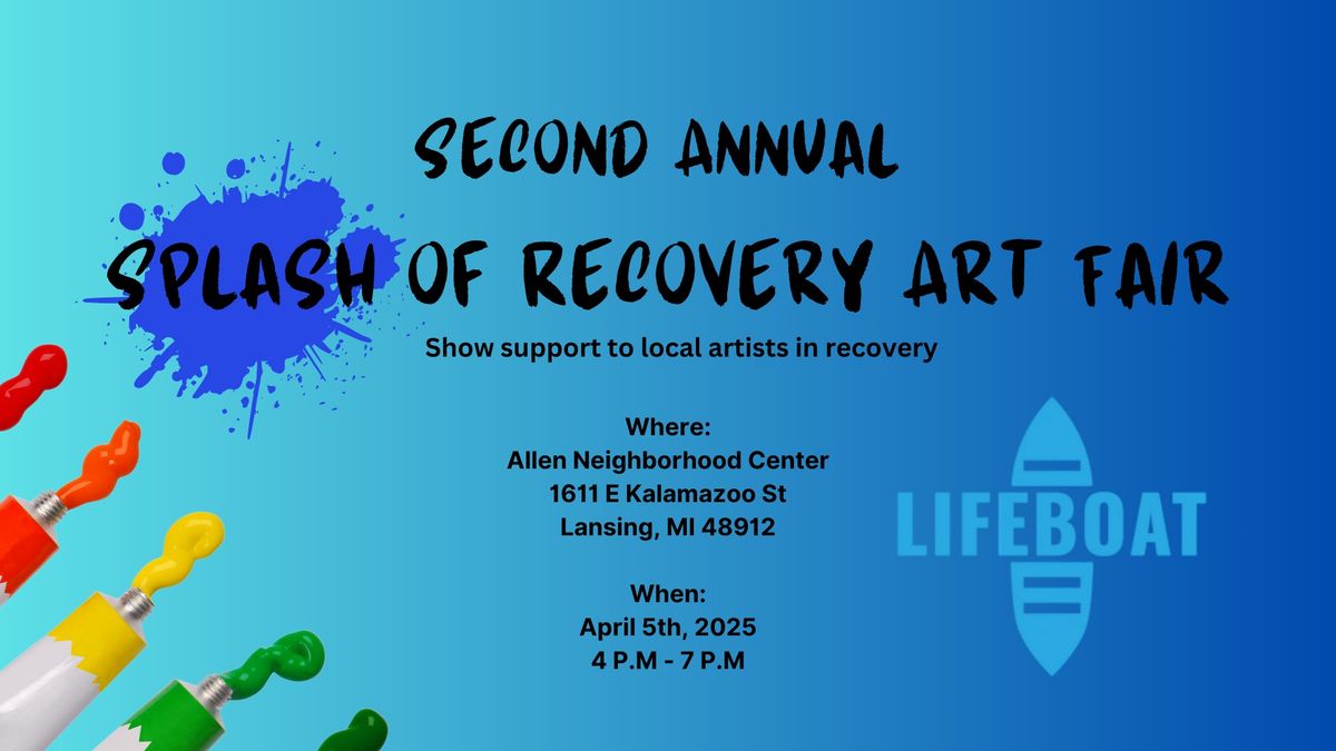 Splash of Recovery Art Fair