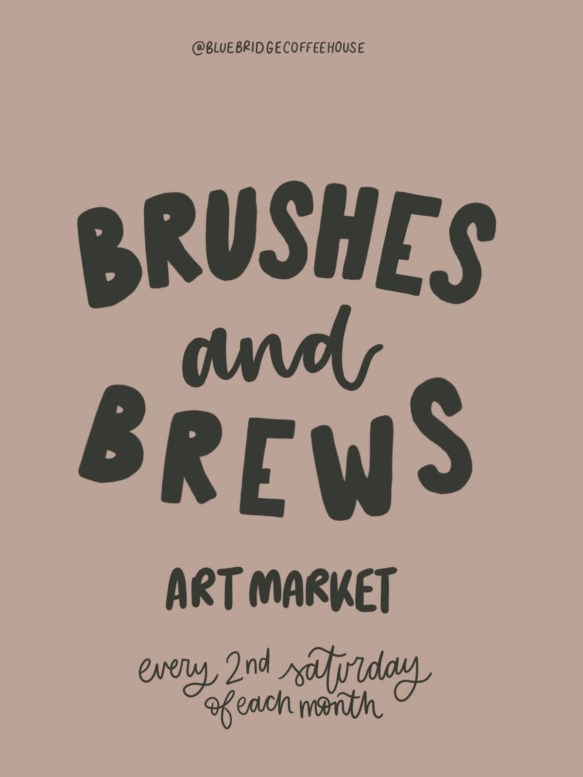 Brushes + Brews Art Market 