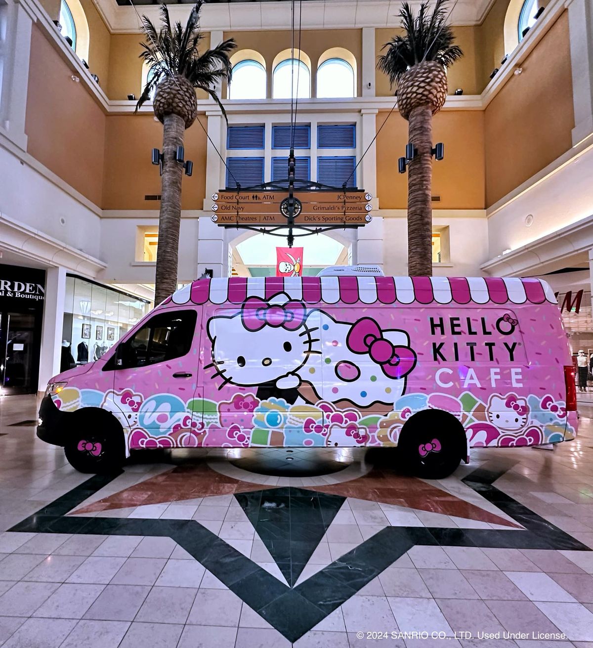 Hello Kitty Cafe Truck East - Tampa Appearance