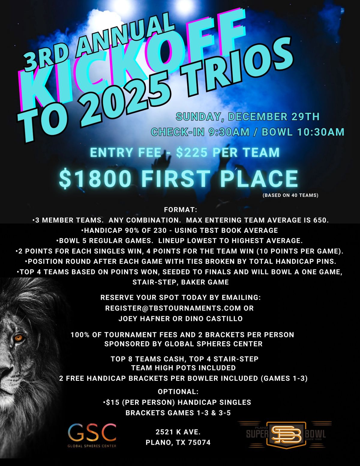 Kickoff to 2025 Trios