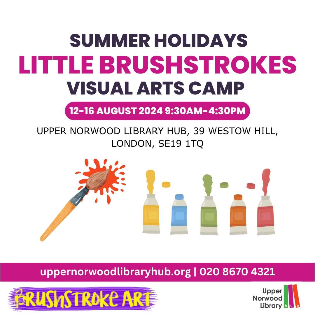 Little Brushstrokes 12-16 August Summer Camp 2024