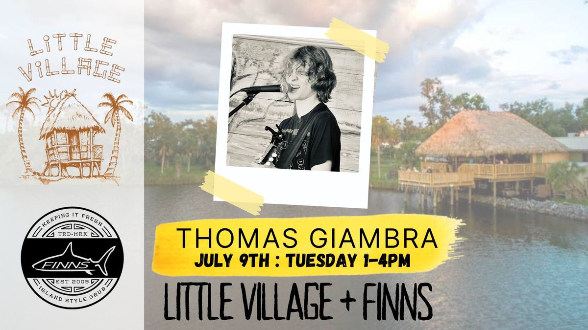 Thomas Giambra at Little Village + FINNS