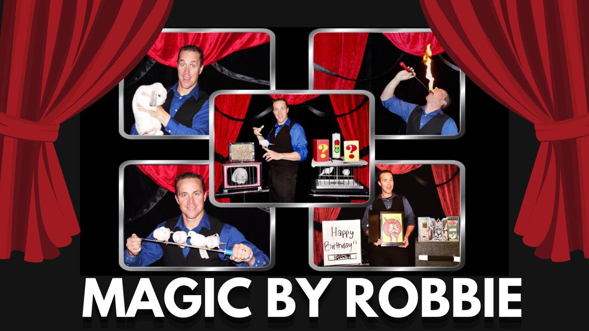 Magic by Robbie at Loussac Library