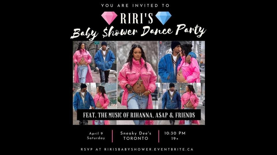 RiRi's Baby Shower Dance Party at Sneaky Dee's
