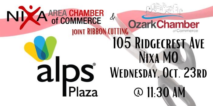 Ribbon Cutting at Alps Plaza!