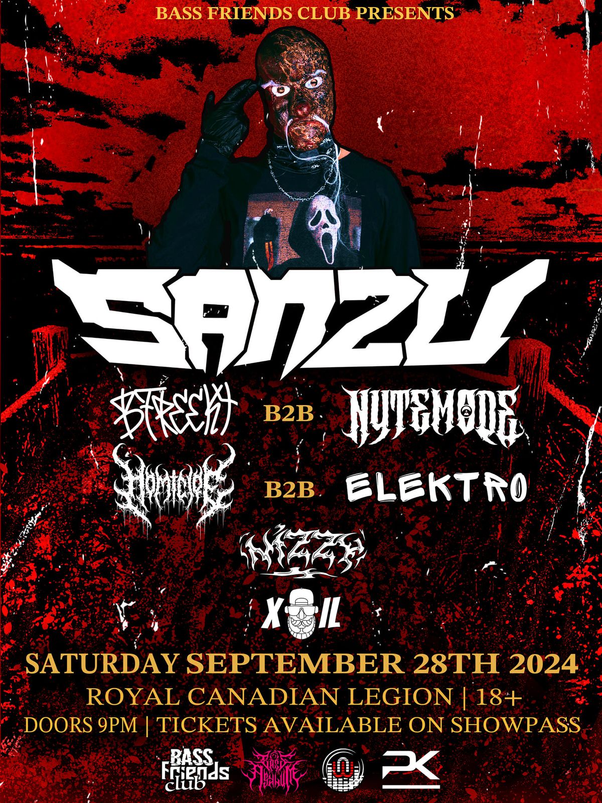 SANZU - CALGARY DEBUT - SEPT 28