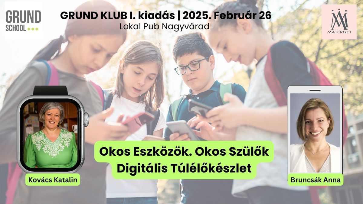 Grund Klub | Okos eszk\u00f6z\u00f6k. Okos sz\u00fcl\u0151k. Digit\u00e1lis T\u00fal\u00e9l\u0151k\u00e9szlet