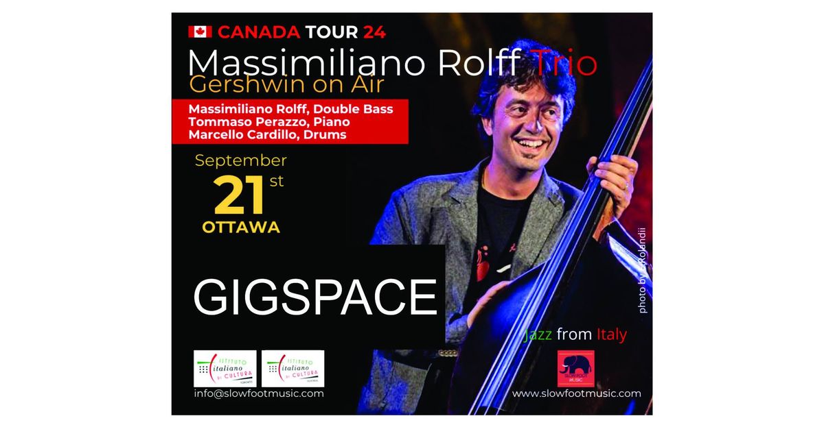 Massimiliano Rolff Trio