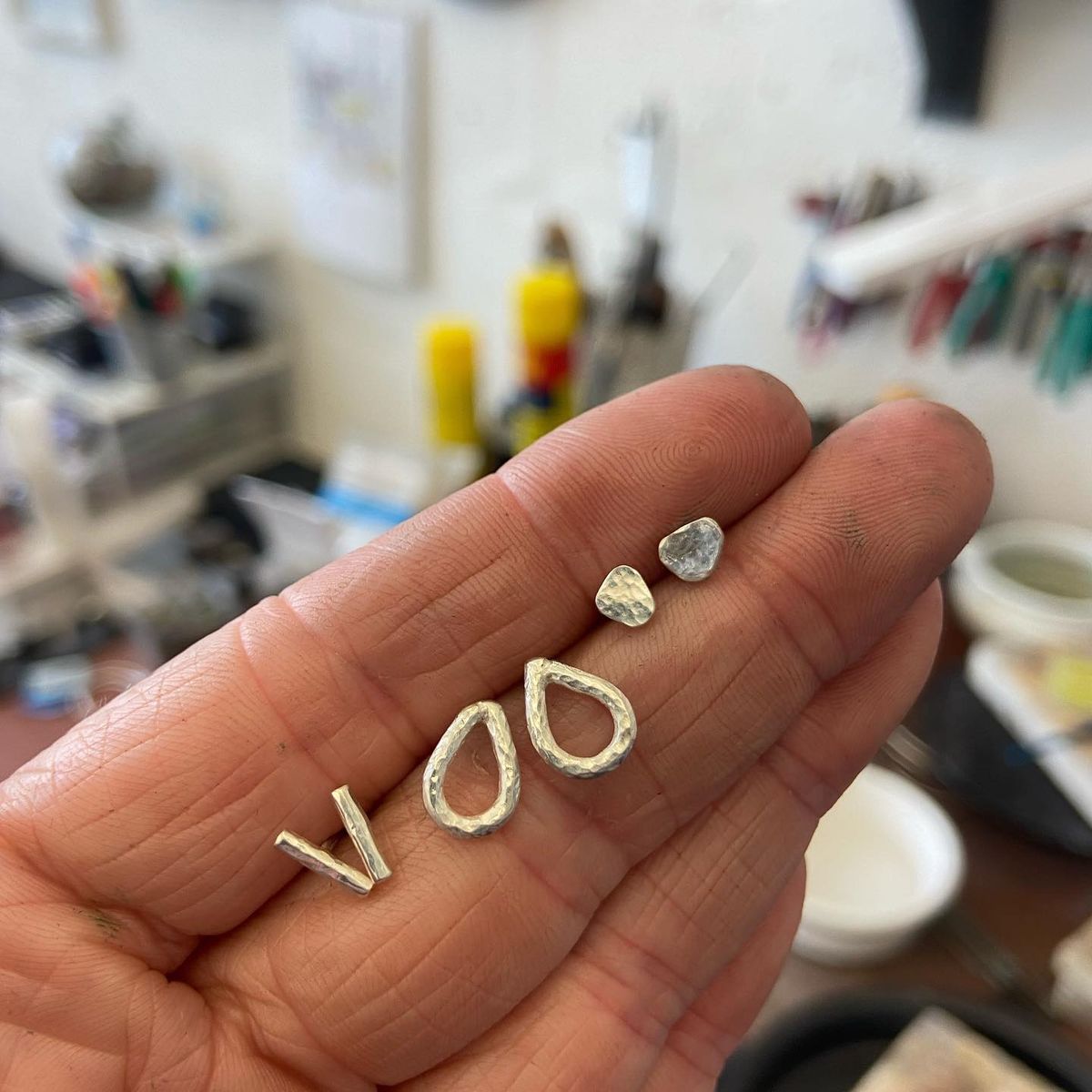 Trio of Stud Earrings Workshop   