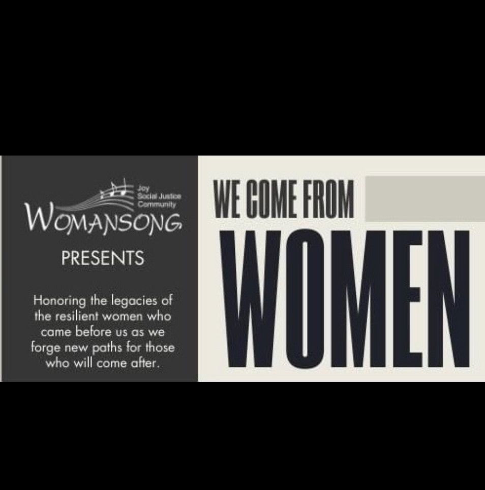 "We Come From Women" Concert