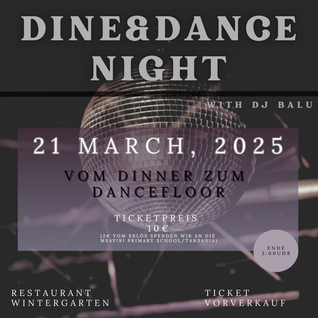  Dine & Dance Night \ud83e\udea9