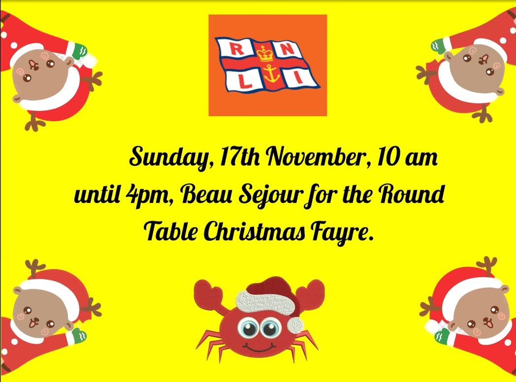 Come and see little ted's amazing tombola and BIG lifeboat raffle