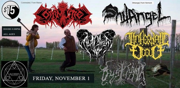 A Night of Black and Death Metal at Alchemy!