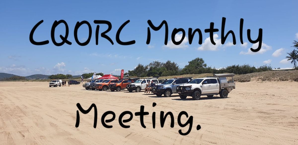 CQORC monthly meeting 