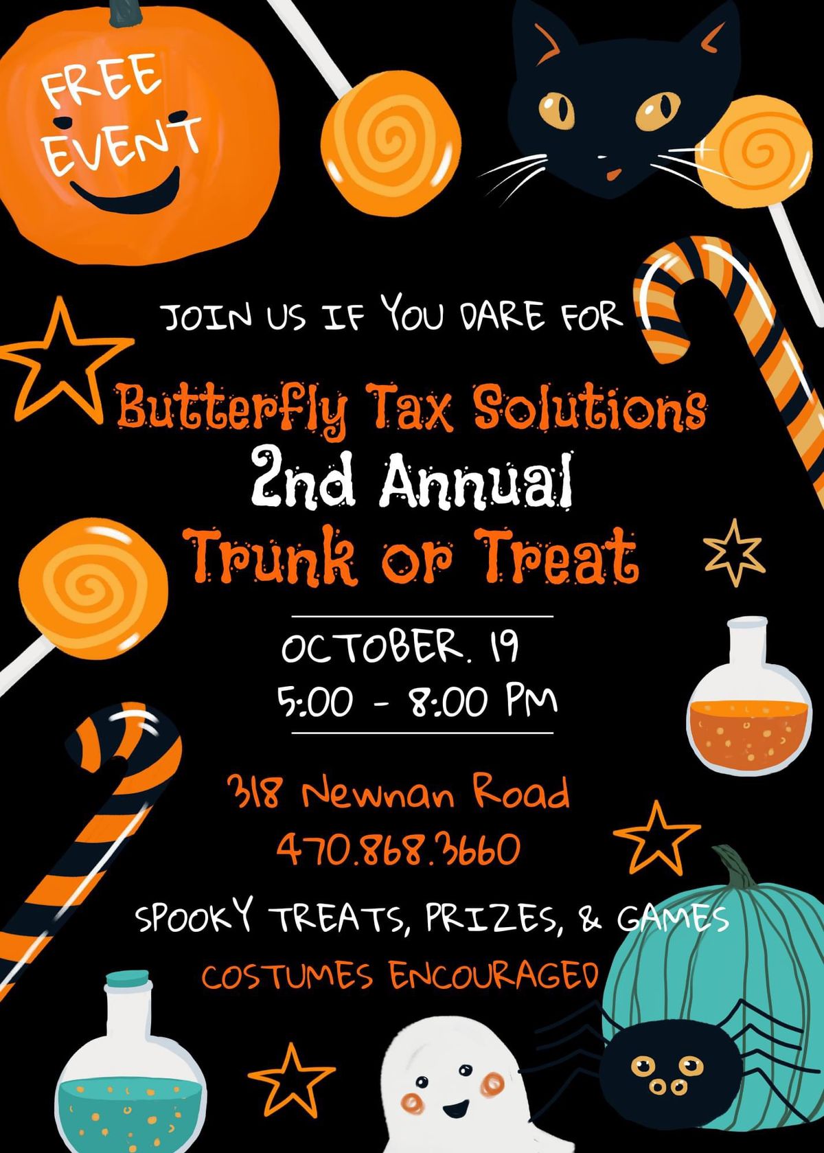 2nd Annual Trunk or Treat 