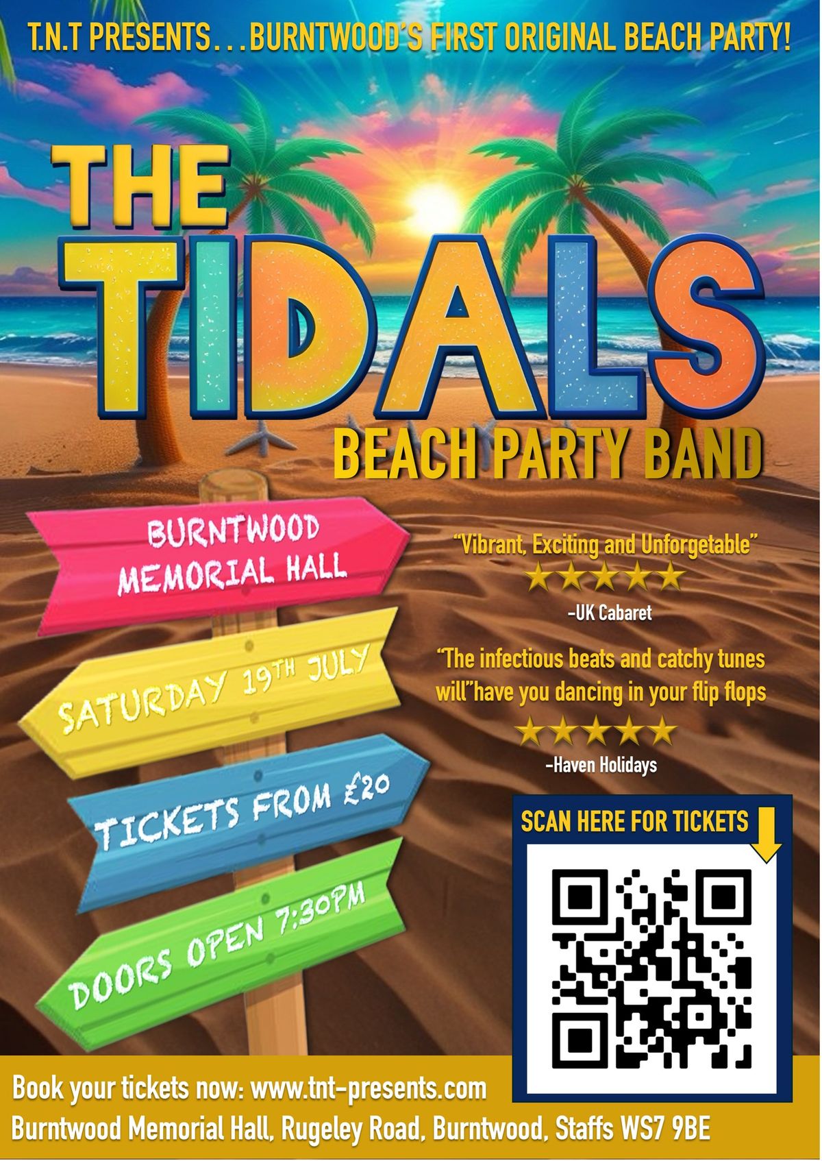 The Tidals - Beach Party