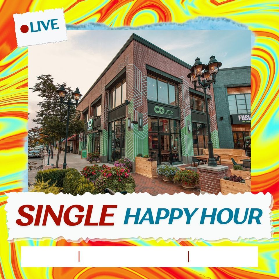 Singles Happy Hour at CoHatch Easton, 4182 Worth Ave Space l115