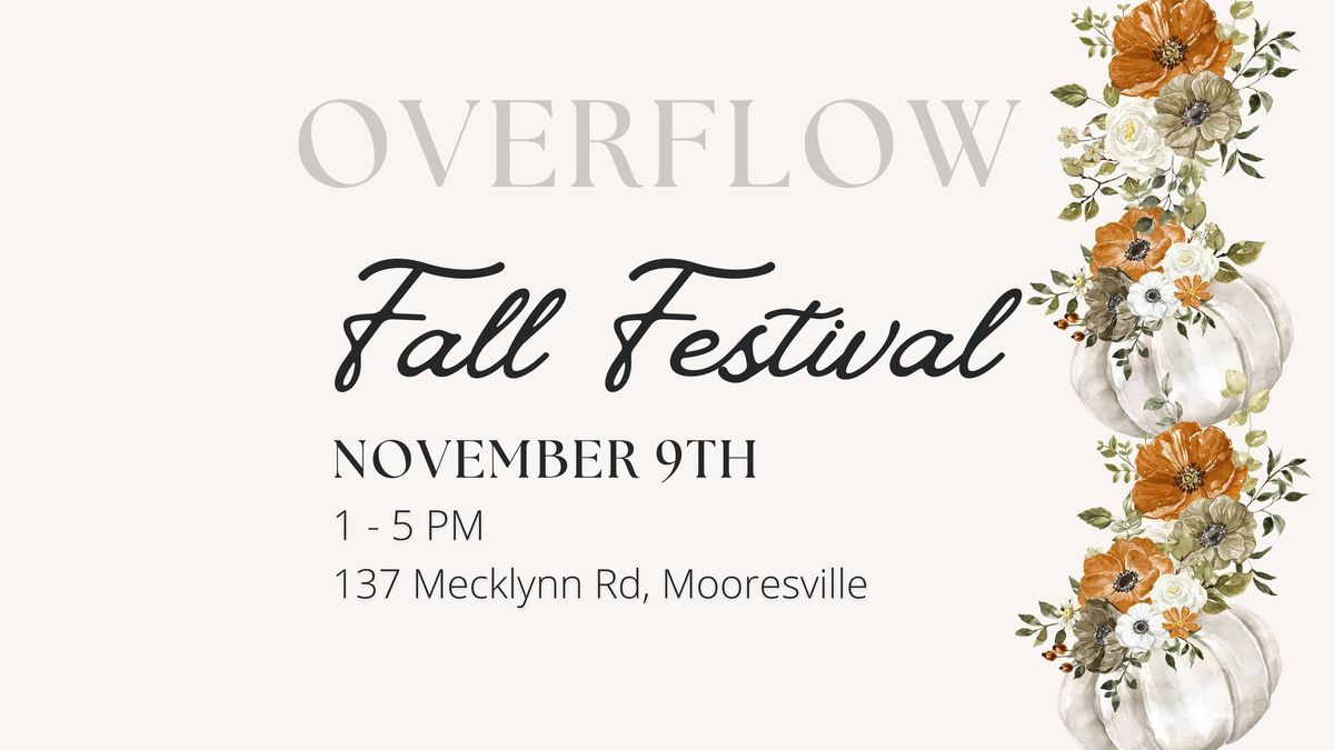 Fall Festival at Overflow