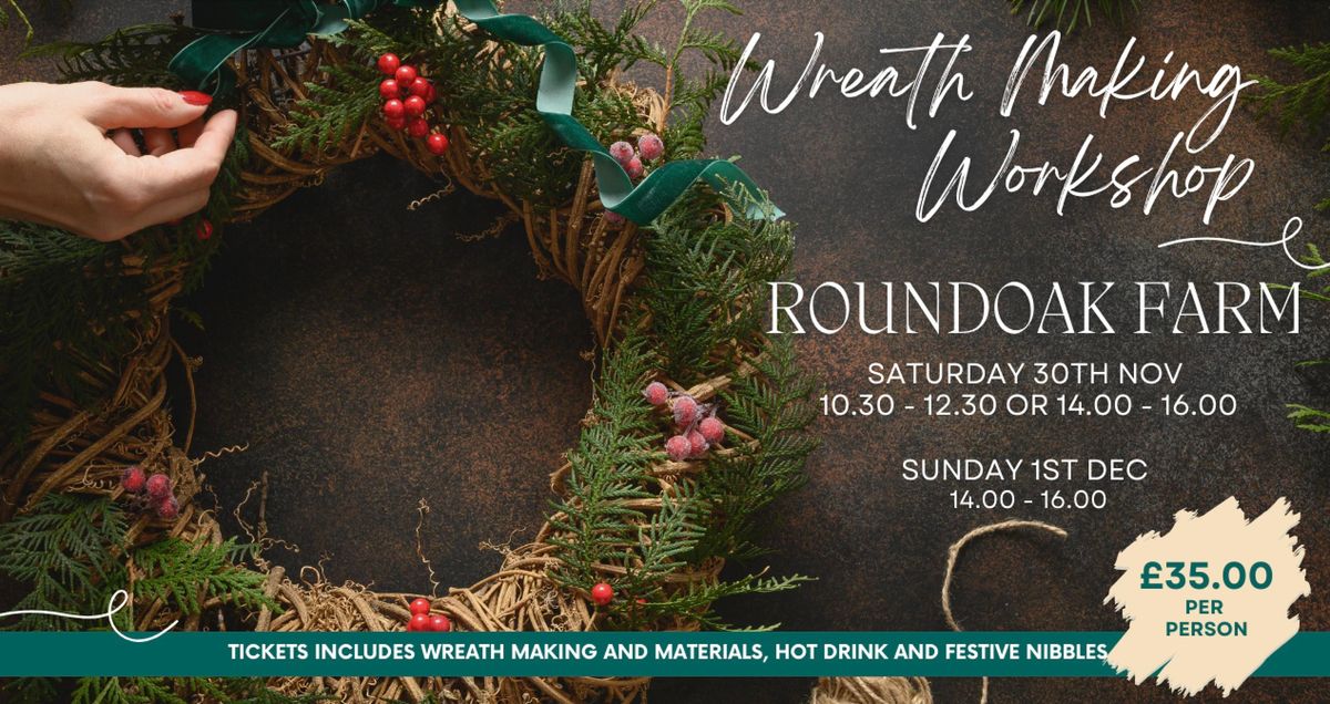 Christmas Wreath Making Workshops 