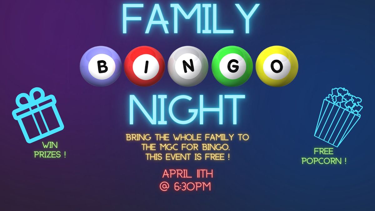 Family Bingo Night