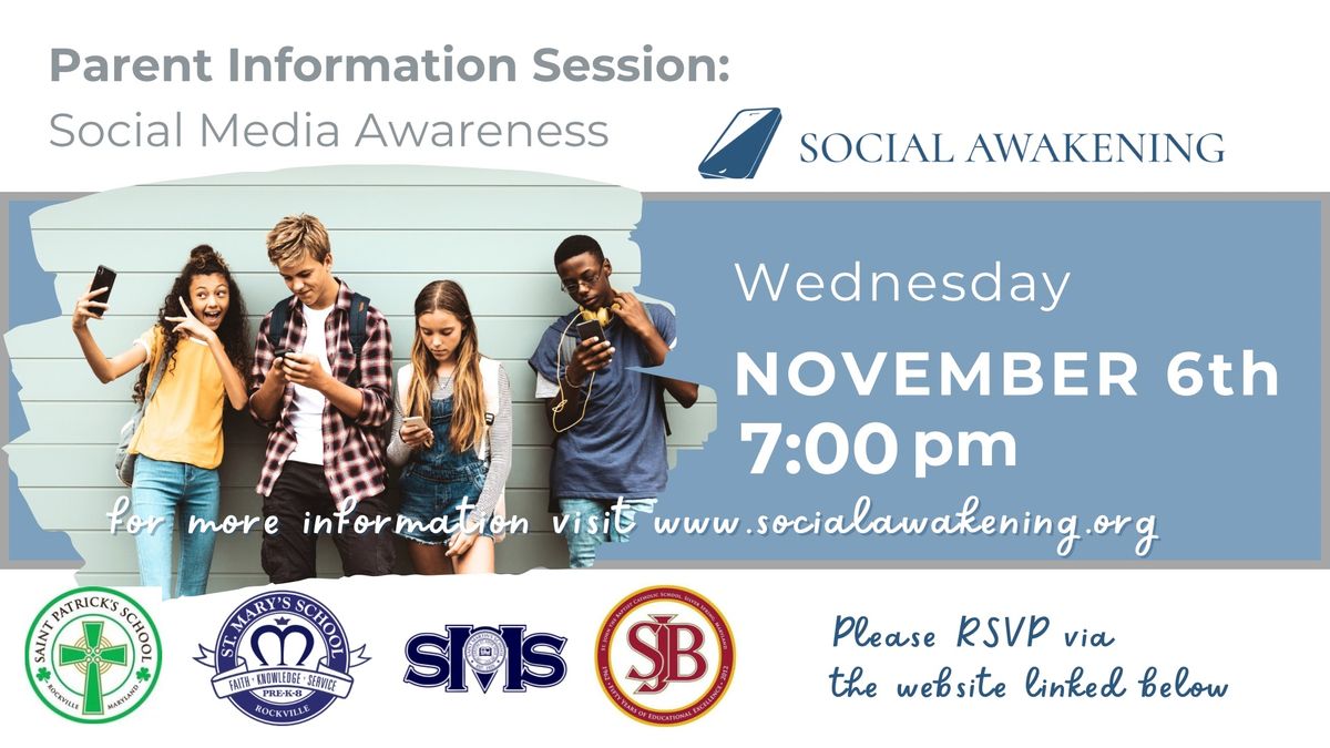 Parent Information Session: Social Media Awareness