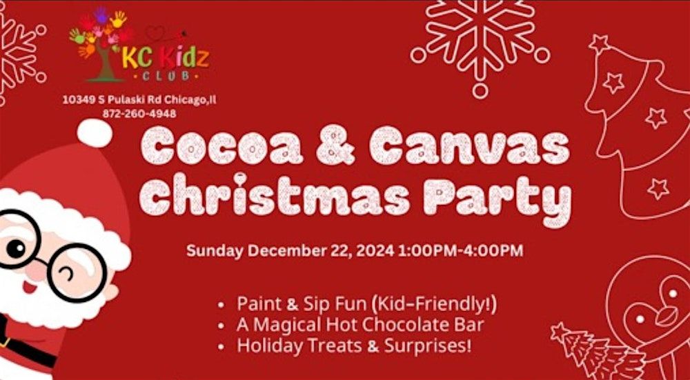 Cocoa & Canvas Christmas Party