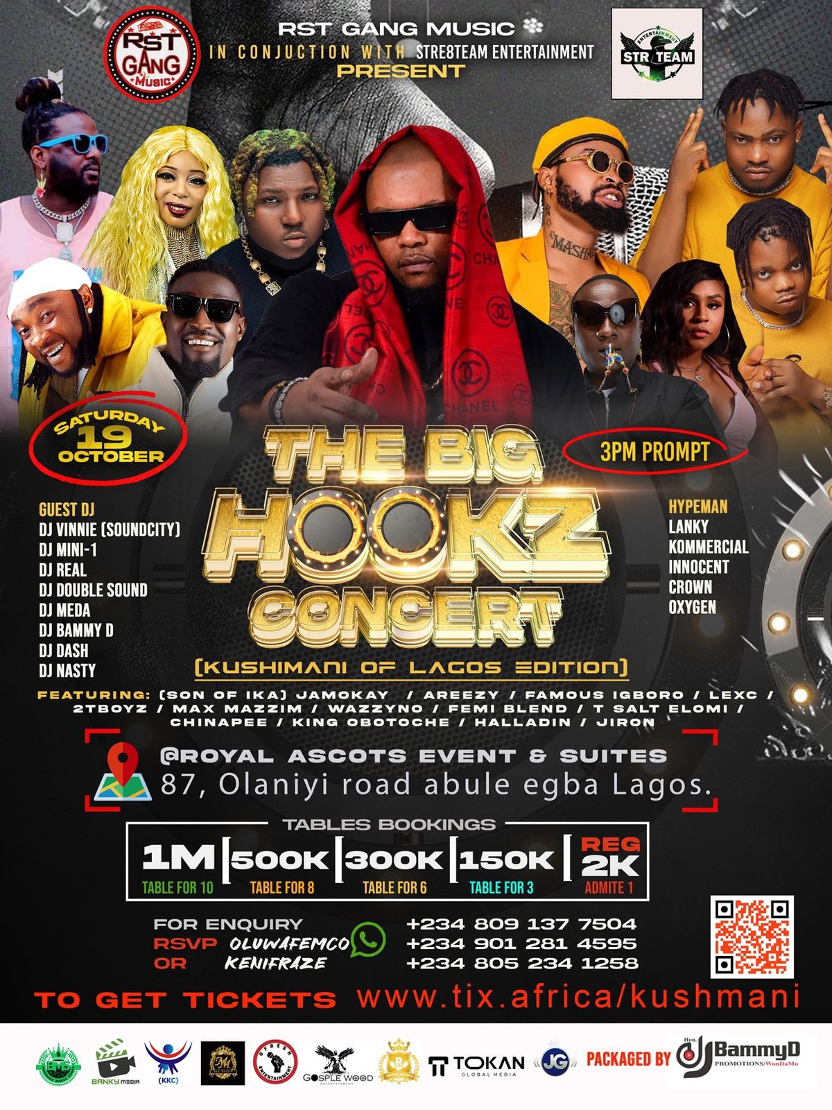 The Big Hookz Concert: Kushimani of Lagos Edition