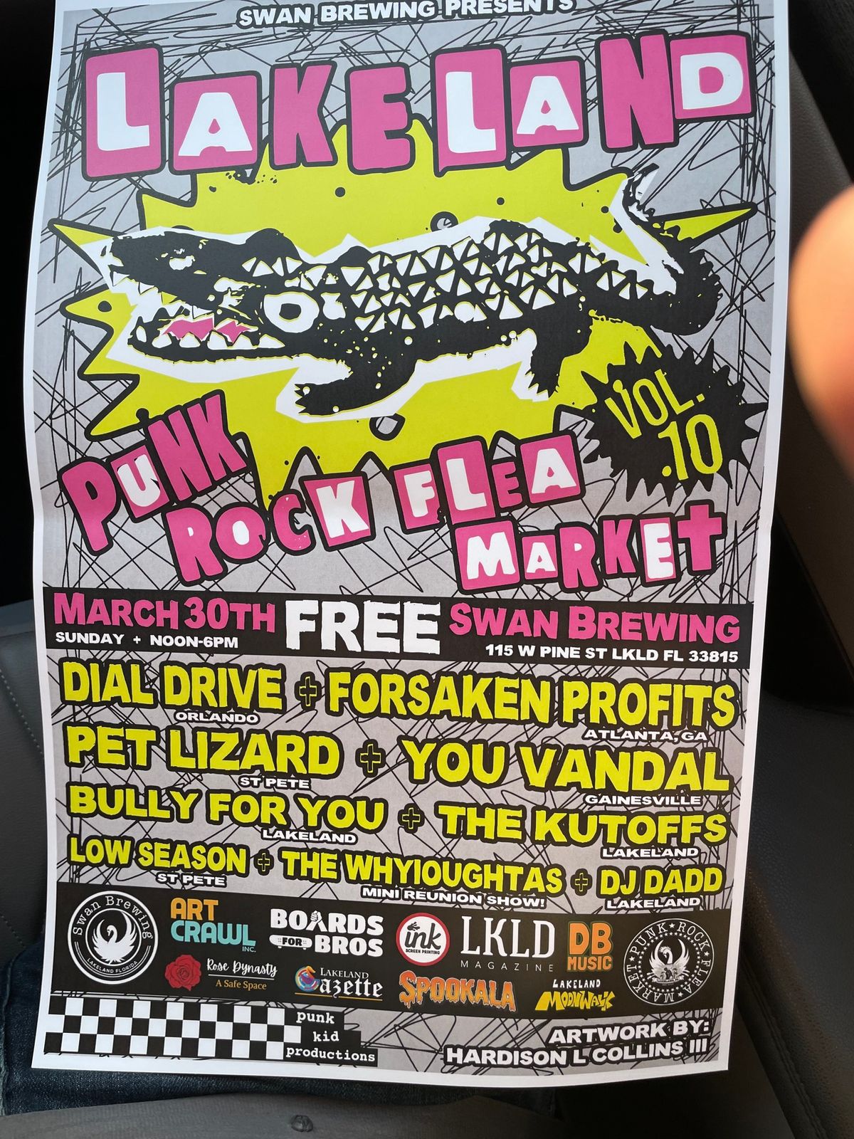 Punk rock flea market