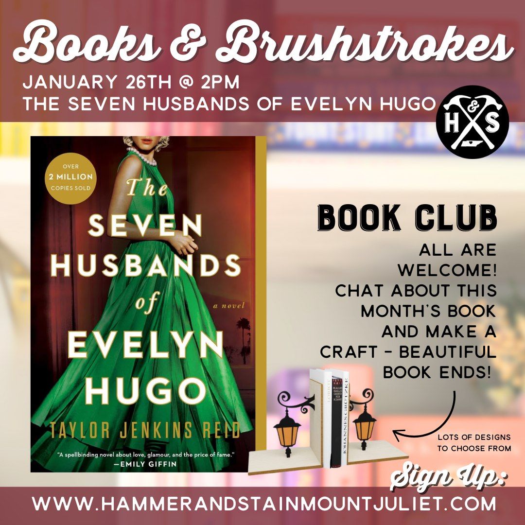 Books & Brushstrokes - Public Book Club & Craft