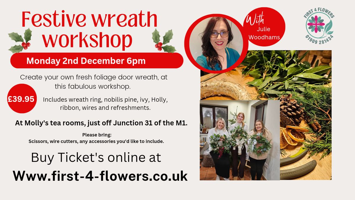 Christmas Wreath Making Workshop 