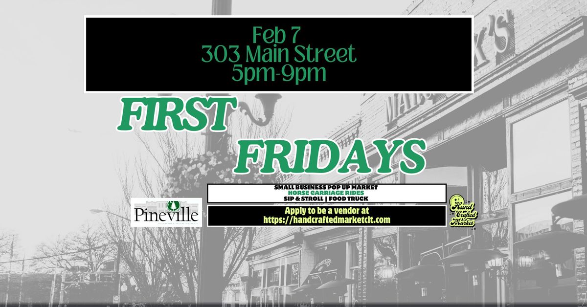 First Fridays Valentine's Day