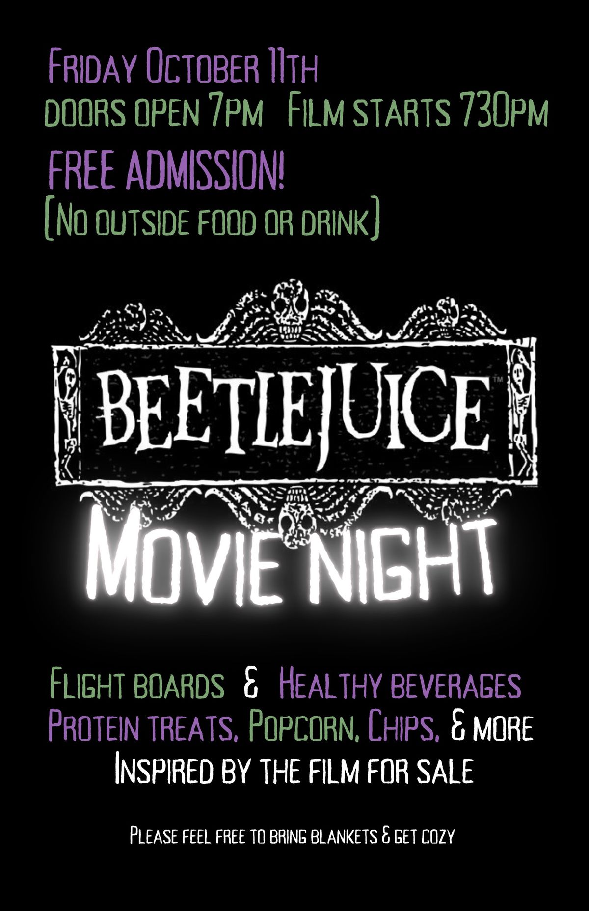 Beetlejuice Movie Night