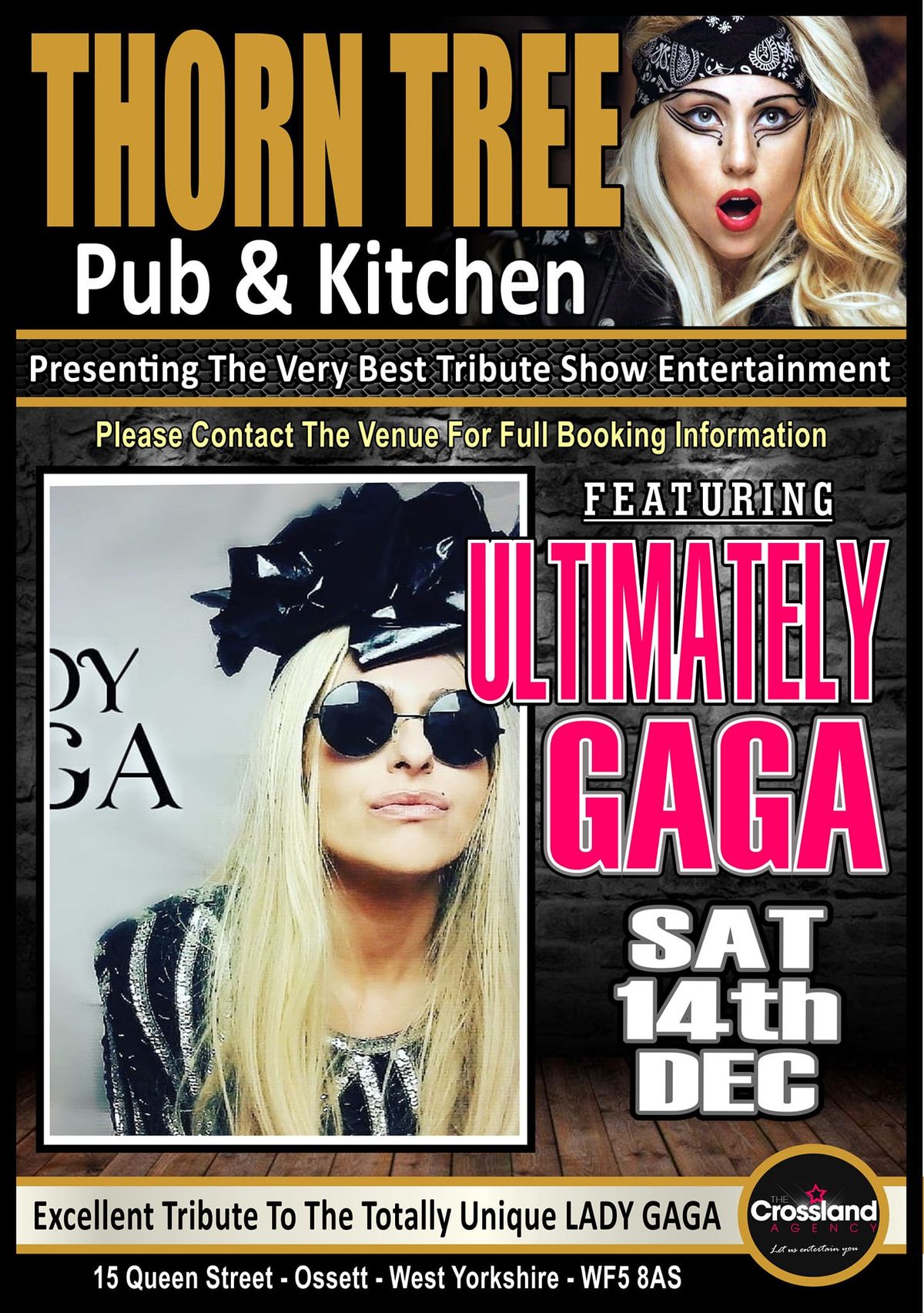 Tipsy Tapas & Tinsel with ' Ultimately Gaga'