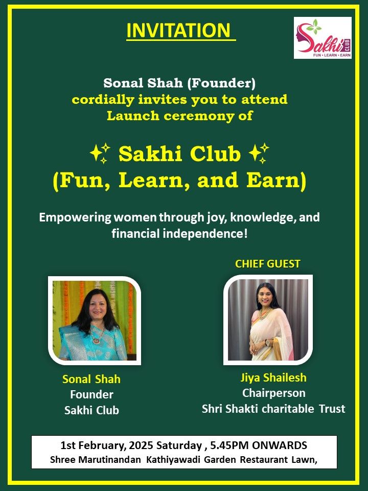 Sakhi Club Launch