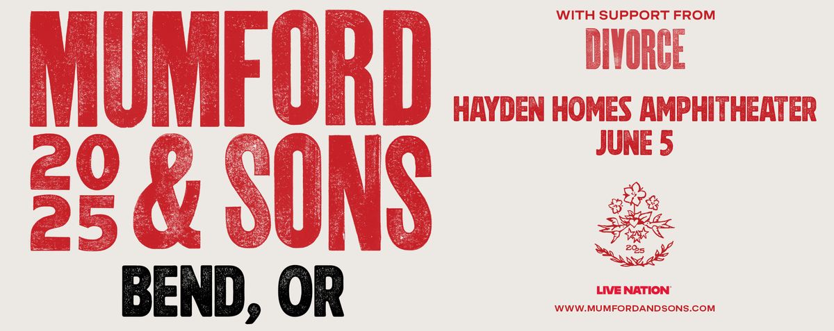 Mumford & Sons Chicago Tickets
