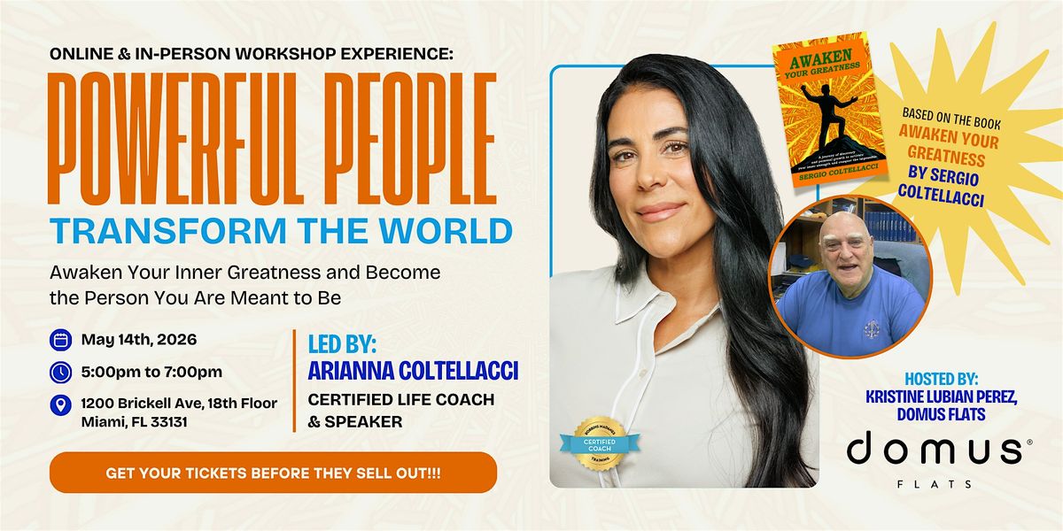 Powerful People Transform the World