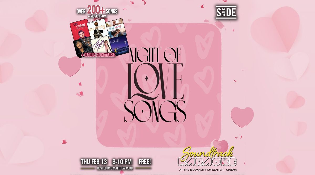 Soundtrack Karaoke: Night of Love Songs (FREE!)