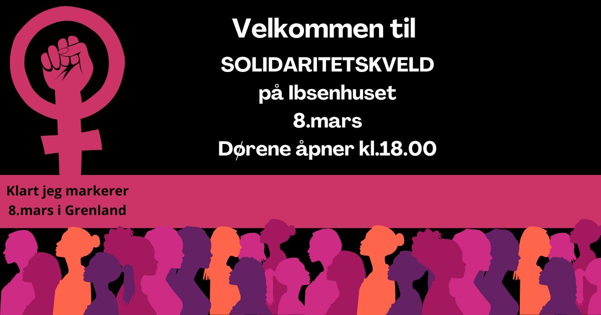 Solidaritetskveld p\u00e5 Ibsenhuset