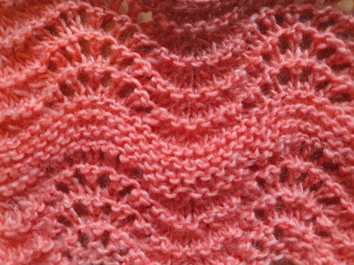 Making Waves-Introduction to Lace knitting