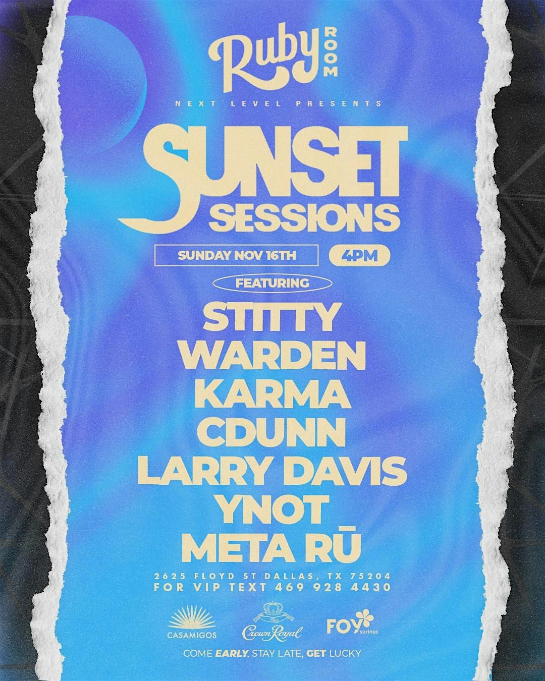 Sunset Sessions 11\/16
