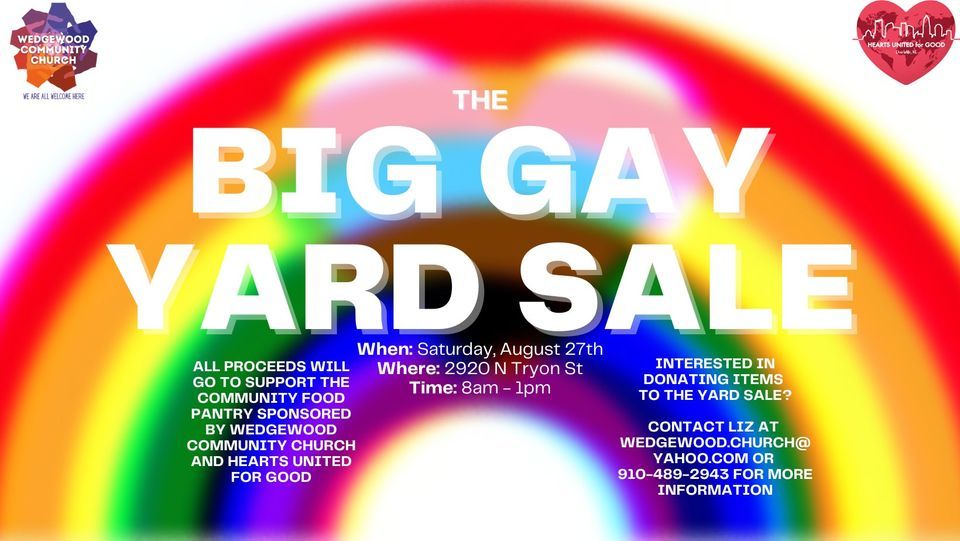 The Big Gay Yard Sale