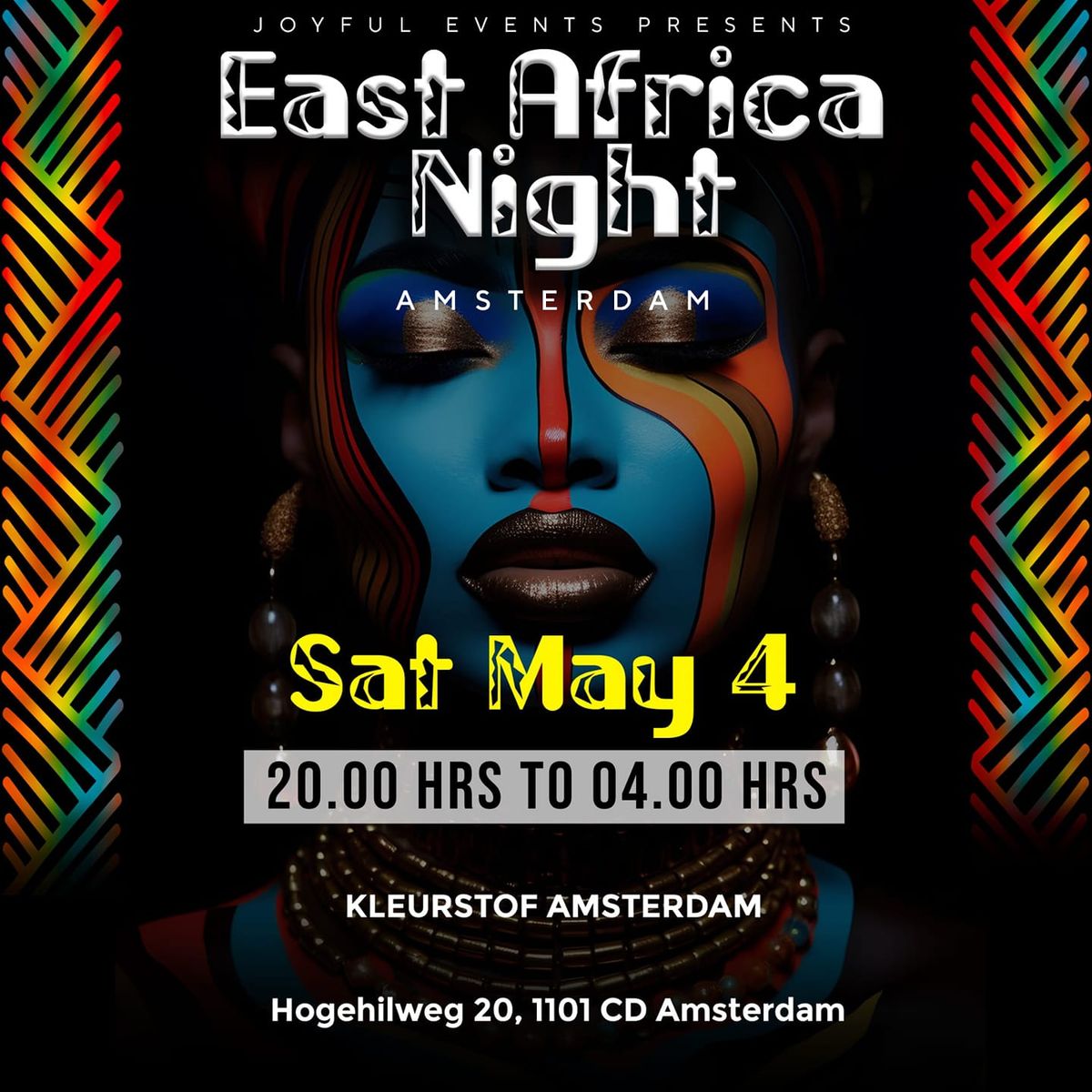 EAST AFRICA NIGHT AMSTERDAM