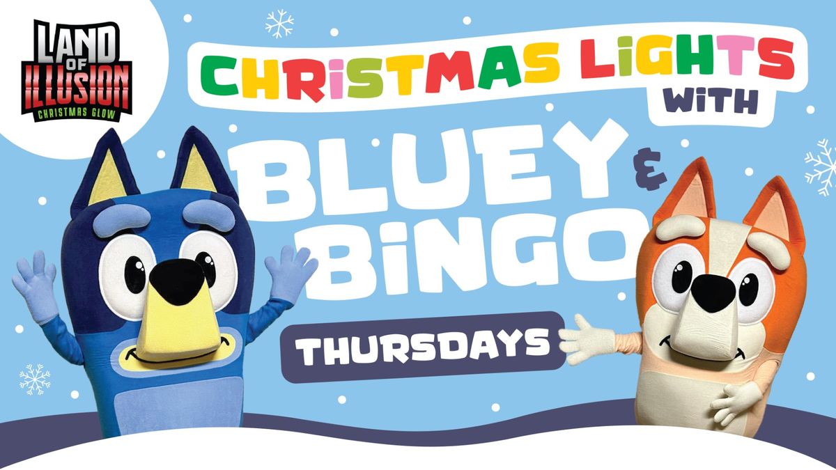 \ud83d\udc99\ud83d\udc3e\ud83c\udf84\u2728 Christmas Lights with Bluey & Bingo! \u2728\ud83c\udf84\ud83d\udc3e\ud83e\udde1