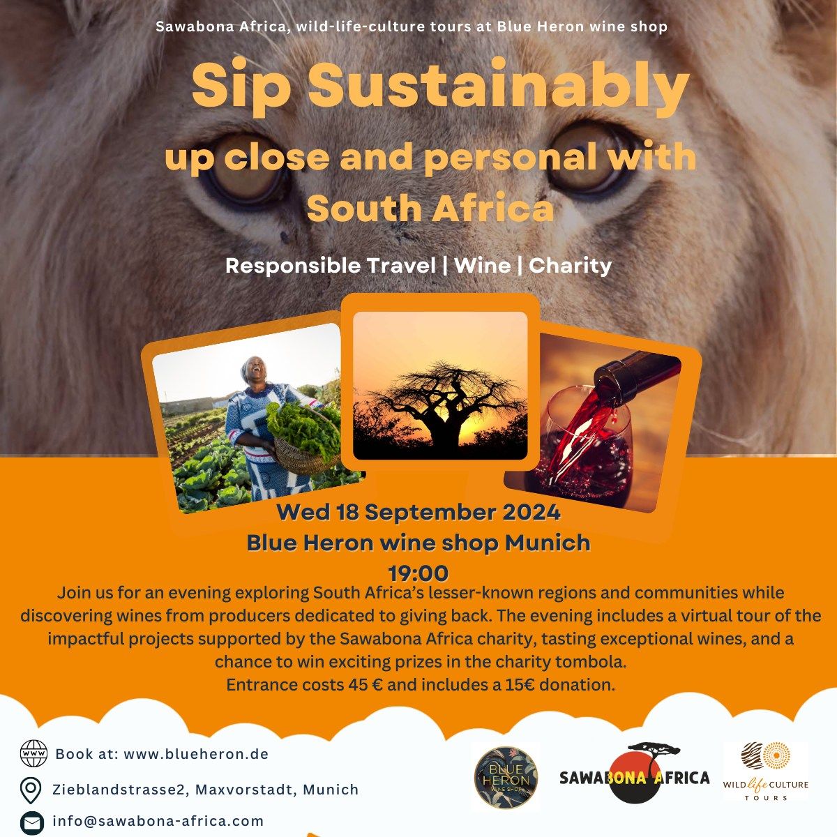 Sip Sustainably. Up close and personal with South Africa