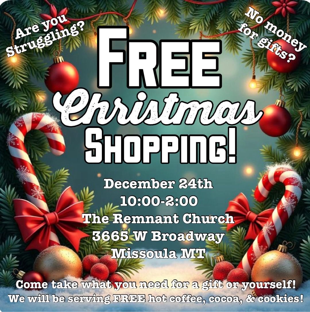 FREE Christmas Shopping!