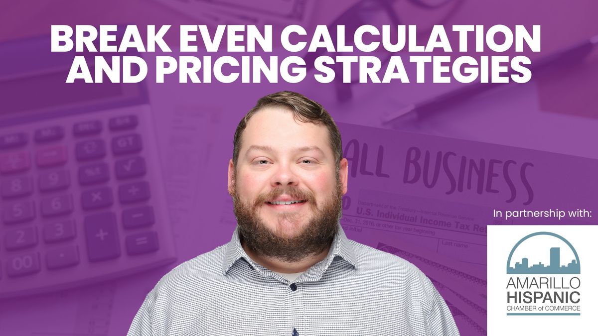 Break Even Calculation and Pricing Strategies