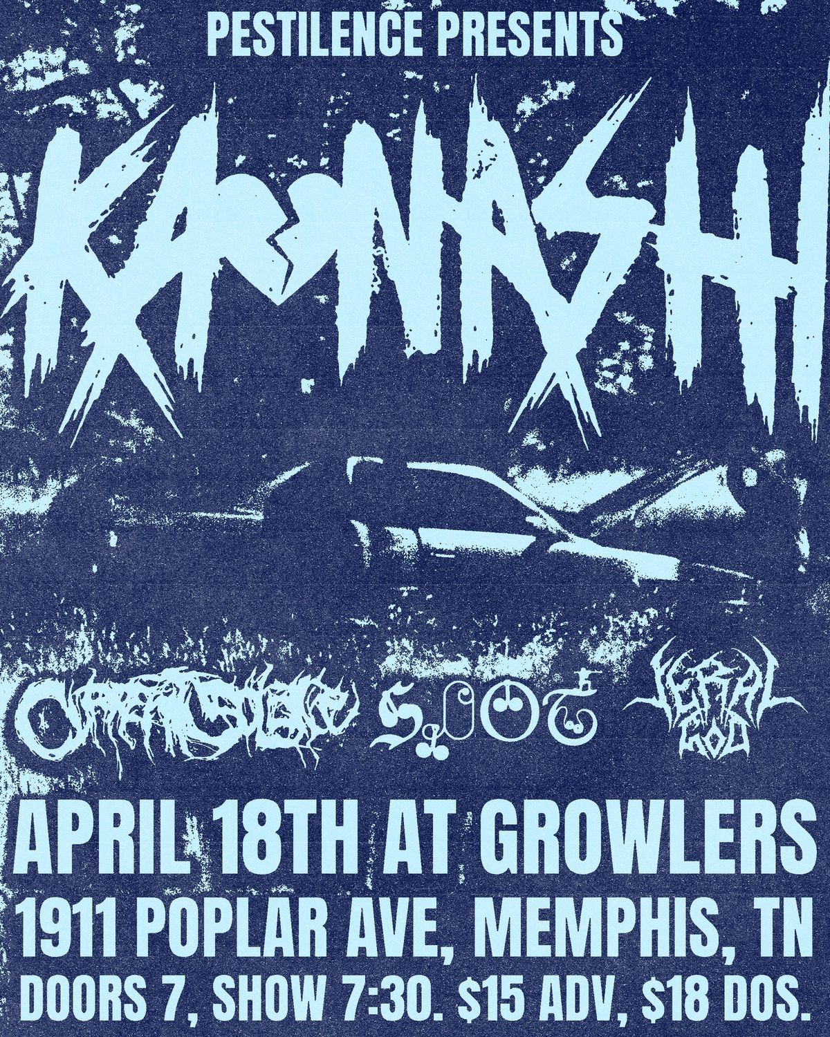 Kaonashi w\/ Current Solace, Soot, Feral God at Growlers