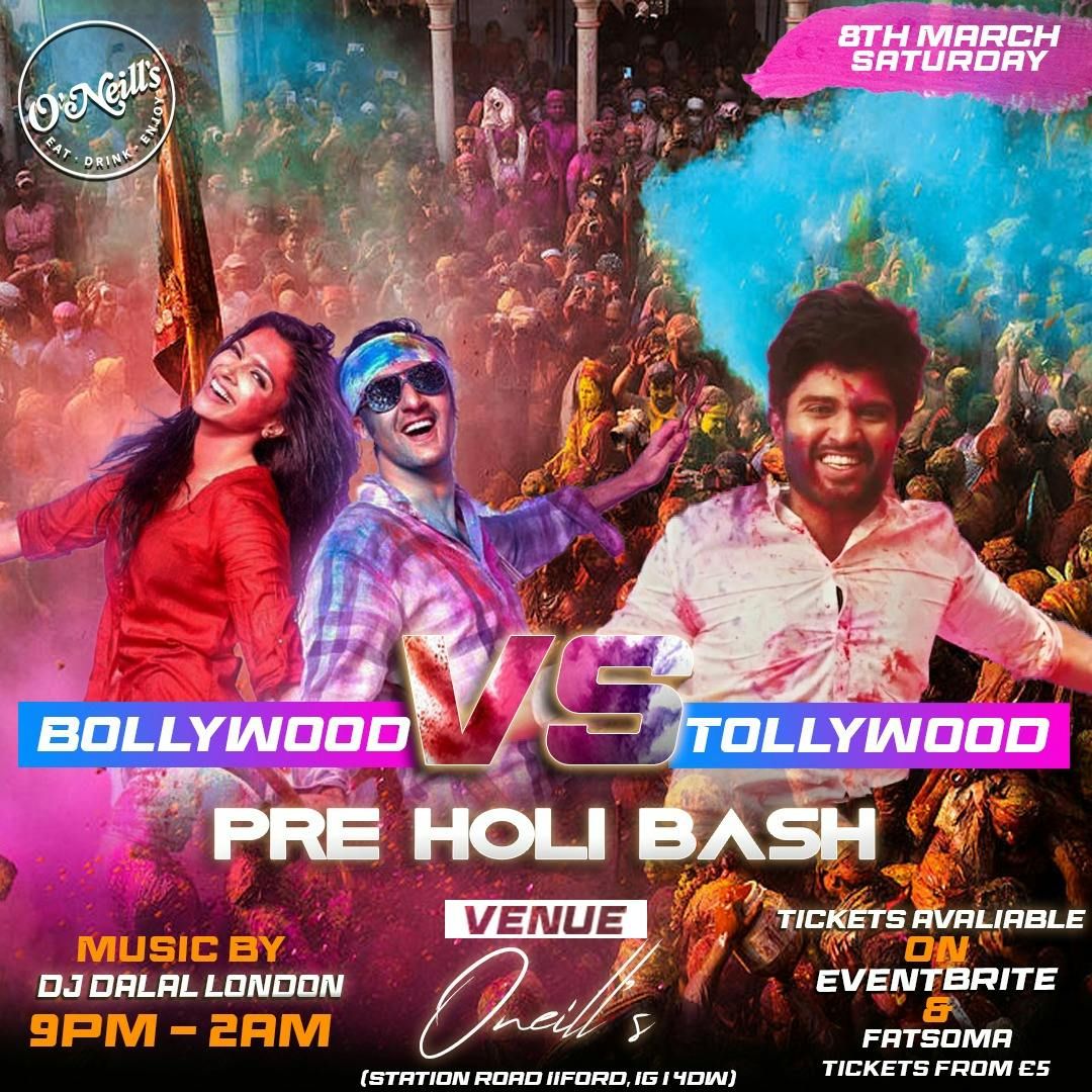 Bollywood Vs Tollywood Party - Pre Holi Bash